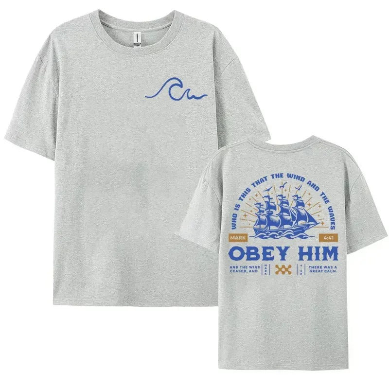 "Obey Him, Walk in Light" Tee