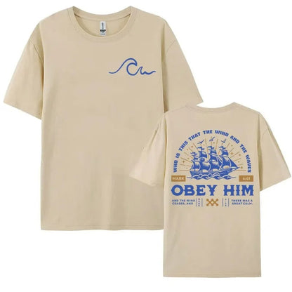 "Obey Him, Walk in Light" Tee