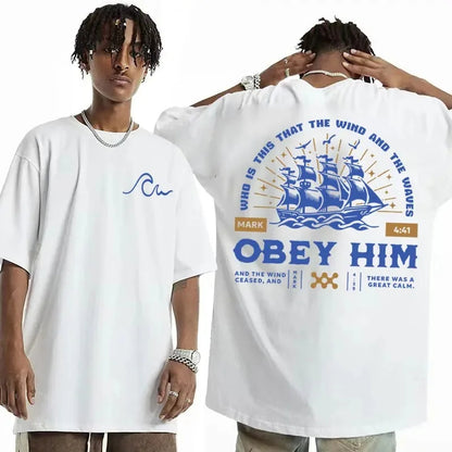 "Obey Him, Walk in Light" Tee